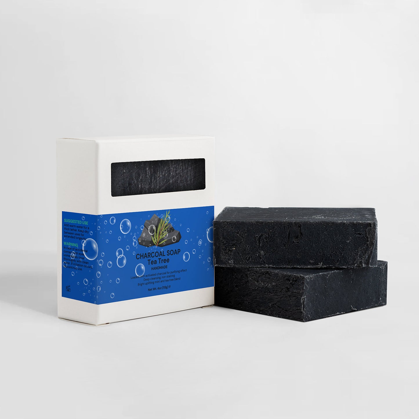 Charcoal Soap - Tea Tree